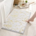 thumbnail image 5 of Bath Mat, Bath Rug, Absorbent Non-Slip Foam Machine Washable Soft Velvet Bathroom Floor Mat for Tub Shower, 5 of 6