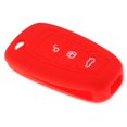 thumbnail image 1 of 3 Botones Car Key case Cover Para Focus Práctico rojo, 1 of 8