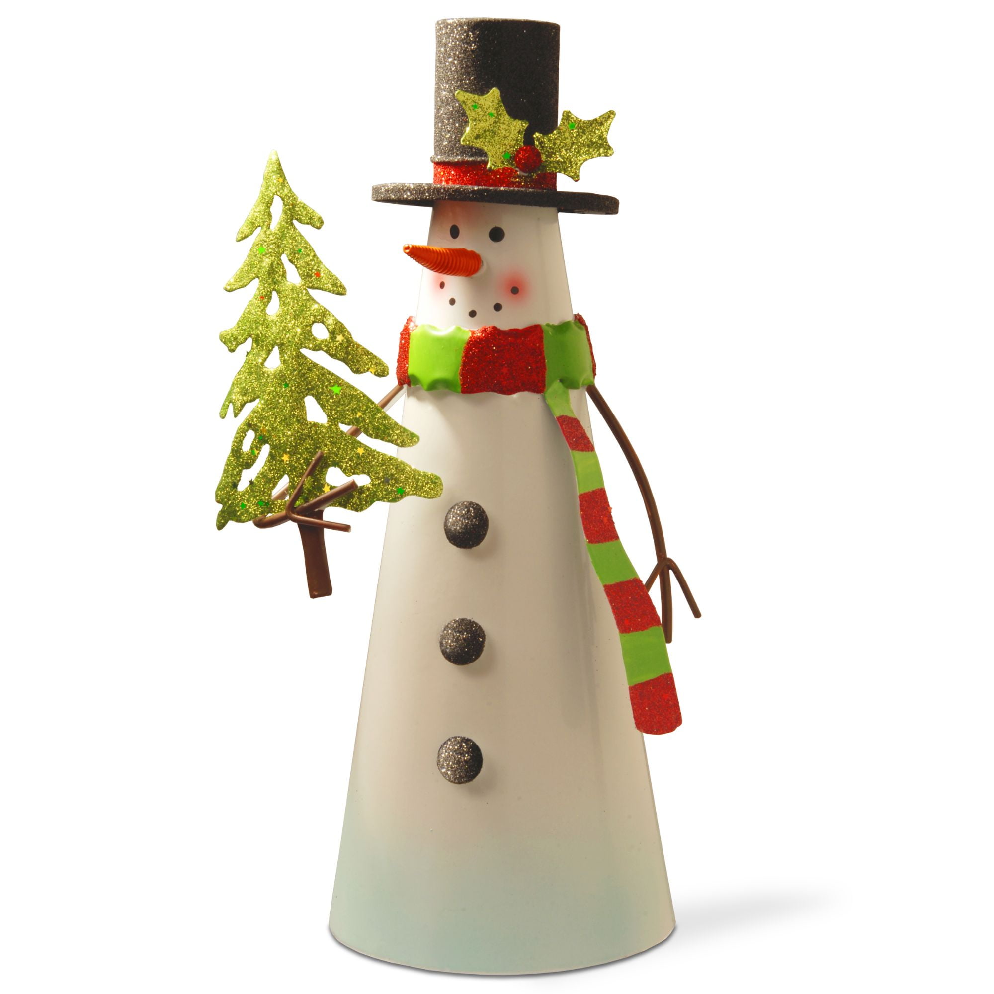 11.75" Standing Snowman Character Christmas Indoor Decor