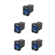 thumbnail image 1 of Riwesomey de coche con reemplazo de adaptador de carga de coche LED dual USB para Corolla/Prado/Reiz, rojo, FTU Azul FTU 5piezas Riwesomey CBP171826, 1 of 6