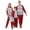 Red, variant on ibuvkizy Christmas Pajamas for Family,Matching Family Sets Christmas Casual Printed Top with Bottom Outfits Home Wear Family Christmas Pajamas Matching Sets Red,S