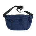 thumbnail image 1 of Riñonera para Mujer Yuyangstore Bolso de Hombro Informal Azul Profundo para Viajes Diarios, 1 of 8
