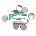 thumbnail image 2 of Home Brew Ohio 28mm Silver Metal Screw Caps - 144 CT, 2 of 4
