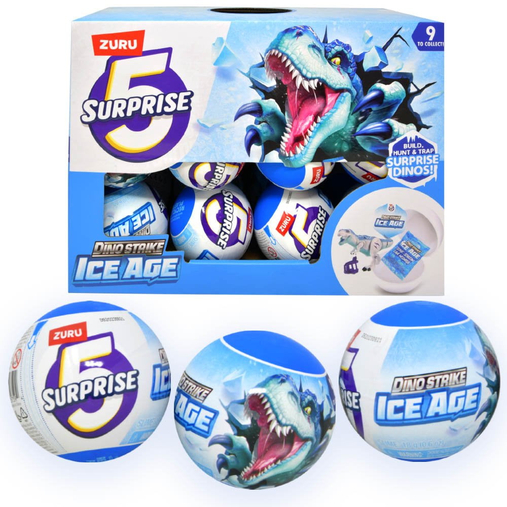 1 PC Zuru 5 Surprise Dino Strike in PDQ - Series 6- SHIP 1 PC RANDOMLY, NO RETURN