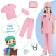 thumbnail image 4 of Set de disfraces de médico para niños RioRand, 6 piezas, para niños de 3 a 12 años, 4 of 6