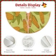 thumbnail image 5 of Bingfone Christmas Tree Skirt Mat Christmas Decoration Interior 48"-Corn, 5 of 8