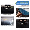 thumbnail image 3 of Iauyy Foldable Windshield Sun Shade for Cars, Interior Sun Protection for car UV Protection for Sedan/SUV/Truck, (S/M/L) Starlight and Moonlight, 3 of 8