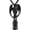 Black, variant on Angel Lady Stainless Steel Cremation Pendant Necklace Ashes Keepsake Holder Memorial Urn Jewelry for Human Ashes