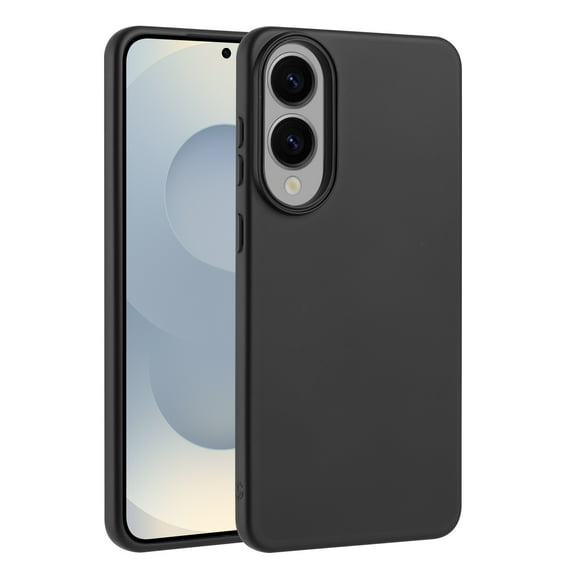 For Samsung Galaxy S25 Edge / SM-S937 TPU Full Body Scratch Proof Shockproof Protective Hybrid Case Cover Black