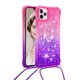 thumbnail image 2 of Funda para iPhone 11 PRO Brillantina Líquida Divertida Reluciente y con Cristales en Movimiento Cuerpo Cruzado con Cordón Ajustable, 2 of 5