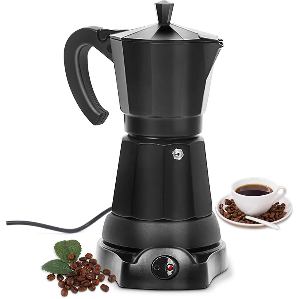 Coffee Pot Electric Coffe Maker 6 Cup, Espresso Coffee Maker Cafeteras
