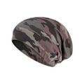 thumbnail image 2 of Holloyiver Women Print India Hat Muslim Ruffle Chemo Hat Beanie Wrap Cap, 2 of 2