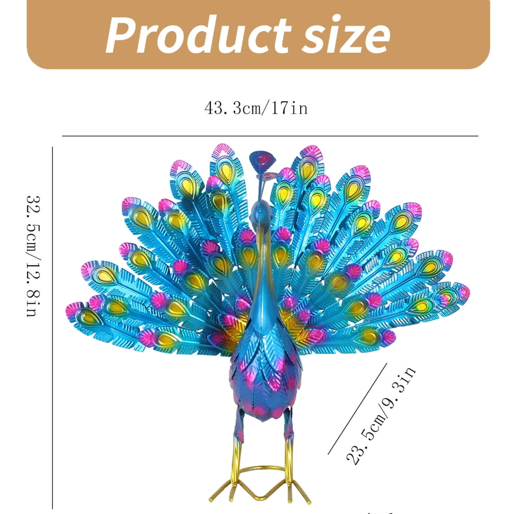 Eye Catching Statues Figure Garden Enhancement Bird Sculpture Decorative For Outdoor Landscape Patios Yard Embellishment