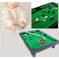 thumbnail image 3 of Mini Tabletop Pool Set- Billiards Game Portable Travel Ideal for Family Fun, 3 of 5