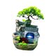 thumbnail image 4 of Fuente de agua para interiores con luz, 110 V, con bomba para decoración del hogar y la oficina, 4 of 9