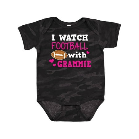 

Inktastic I Watch Football with My Grammie Gift Baby Girl Bodysuit