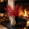 thumbnail image 5 of 2026 Christmas Indoor Home Decor Gold-Glittered Leaf Spray Christmas Decoration And Artificial Colorful Foliage And Home Decor, 5 of 5