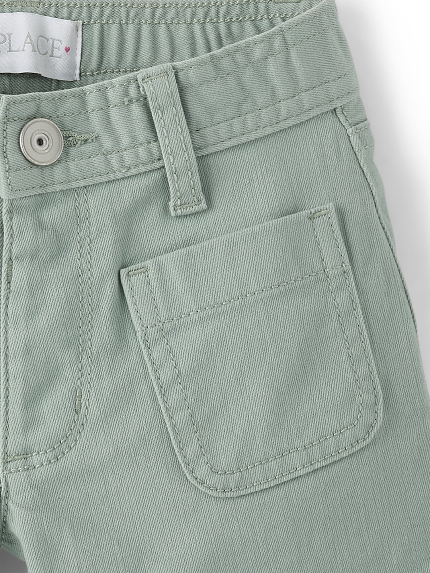 The Children's Place Girls Patch Pocket Relaxed Fit Shortie Shorts, Sizes 4-16