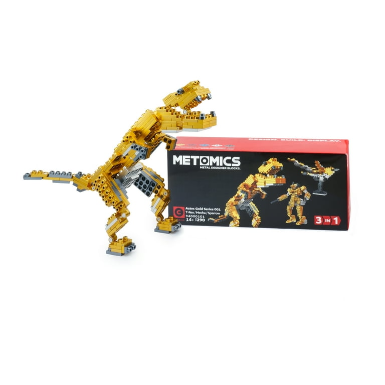 Collector 3-in-1 Series 001 Set Aztec Gold T-Rex, Mecha and