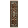 thumbnail image 5 of Woven Trends Aberdonian Area Rug 4151R Traditional Red Medallion Oriental 6' 7" X  9' 6" Rectangle, 5 of 5