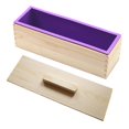 thumbnail image 1 of De Revestimiento De Silicona Con Tapas De Caja De Herramientas De Fabricación De Jabón De de tarta De Bricolaje Púrpura Salvador pan de moldes de jabón de silicona, 1 of 10