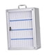 thumbnail image 3 of Gabinete de almacenamiento para teléfonos, bolsillo, puerta transparente con 2 llaves, cerradura resistente con llave 48 ranuras, 3 of 9