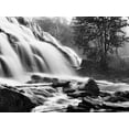 thumbnail image 2 of Nagler, Monte 18x15 White Modern Wood Framed Museum Art Print Titled - Bond Falls and Rocks, 2 of 4