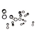 thumbnail image 1 of Casting Guides de Canne à Pêche, 10pcs Leurre Canne à Pêche Pointe Kit de Réparation Canne à Pêche Guide Oeillet Réparation Kit Qualité Professionnelle, 1 of 7