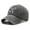 Dark Gray, variant on Women Bow Embroidered Washed Baseball Cap, Vintage Distressed Adjustable Curved Brim Dad Hat, Breast Cancer Awareness Accessories, Casual Sun Hat for Daily Outdoor