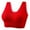 Red, variant on Plus Size Sports Bra 6x Support Minimizer Bras for Women Back Smooth Yoga Push Up Shapewear Camisole for Women Seamless High Impact Sports Bras for Women In Front Red L