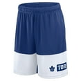 thumbnail image 2 of Men's Logo Athletic Blue Toronto Maple Leafs Best of the Best Shorts, 2 of 3