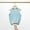 Blue, variant on Summer Romper for Baby Boy Girl Sleeveless Bubble Romper Solid Color Oversized T-Shirt Infant Bodysuit for 2-12 Years