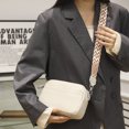 thumbnail image 4 of Bolso bandolera de piel auténtica para mujer, bandolera informal para ir de compras (beige) Sywqhk Para Estrenar, 4 of 7
