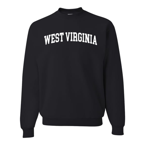 Wild Bobby State of West Virginia College Style Unisex Crewneck Sweatshirt