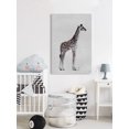 thumbnail image 3 of Marmont Hill Standing Tall Giraffe II Canvas Wall Art, 3 of 7
