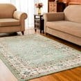 thumbnail image 3 of "Subrtex Modern Area Rugs Soft Anti-Stain Durable Carpets (3'×5',Mint Green)", 3 of 8