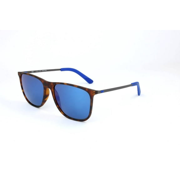 Police sunglasses SPL567 MAN 57/17/145 7VEB HAVANA RUBBERIZED