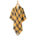 thumbnail image 3 of Dvkptbk Foulards pour Femmes Mode Hiver Femmes Foulard Colorée Décontractée Foulard Carrée à Franges Châle Vêtements en Liquidation, 3 of 4