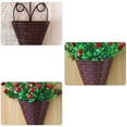 thumbnail image 6 of Pungan 3-Pack Small Woven Wall Hanging Baskets for Orchids and Plants, Decorative Flower , 12.4" x 5.51" x 2.76", 6 of 11