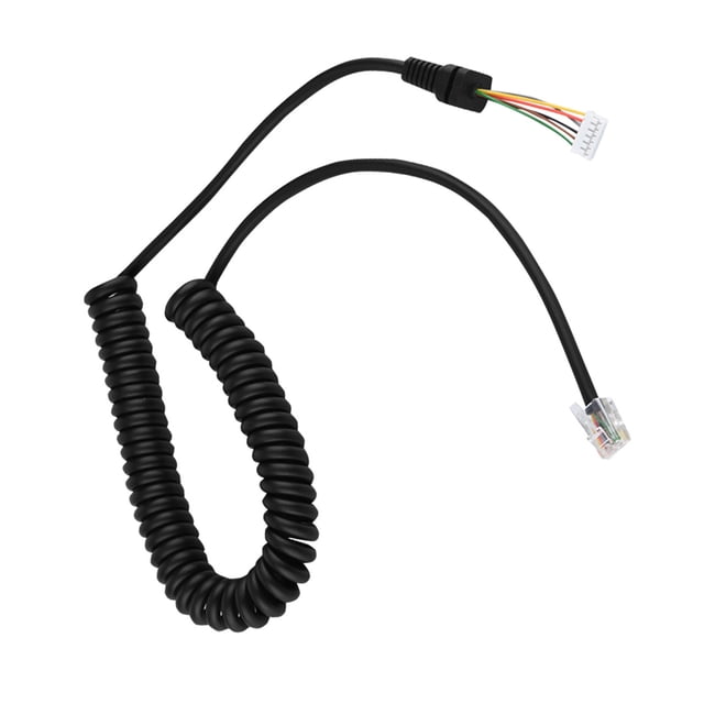 Microphone Cable, Portable Plastic Microphone Power Cord, Small Hand Microphone For Car