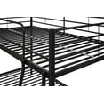 thumbnail image 2 of Mainstays Small Space Junior Twin over Twin Metal Bunk Bed, 2 of 8