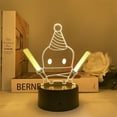 thumbnail image 1 of Luz nocturna LED 3D que cambia de color para niños Souls Knights, 1 of 1