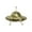 Gold, variant on BINGLI UFO Spaceship Disco Ball Vintage Mirror Reflective UFO Space Art Crafts Flying Saucer Disco Mirror Ball for Desktop,Bookshelf,Bedside,Handmade Gifts, Funny Decorations (8*5inch)