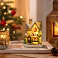 thumbnail image 2 of Gunhay Battery Powered Christmas Village House Decoration with LED Light, I, 2 of 7