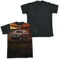 thumbnail image 2 of Chevrolet Silverado In The Mud Officially Licensed Black Back Sublimation Adult T Shirt, 2 of 4