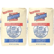 Dixie Crystals Pure Cane Sugar, 4 Lb Pack Of 2