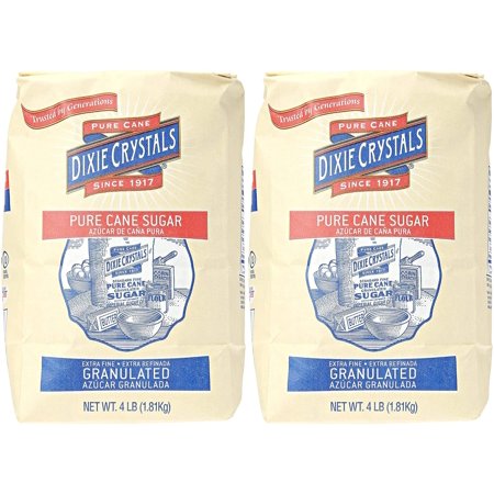Dixie Crystals Pure Cane , 4 lb Pack of 2