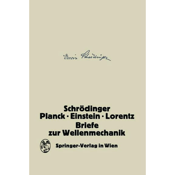 Briefe Zur Wellenmechanik, (Paperback)