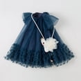 thumbnail image 3 of Dave Bella Vestidos de niña Bebé infantil Malla Estilo extranjero Noble Monedero de manga corta Princesa de verano DB2235169, 3 of 5