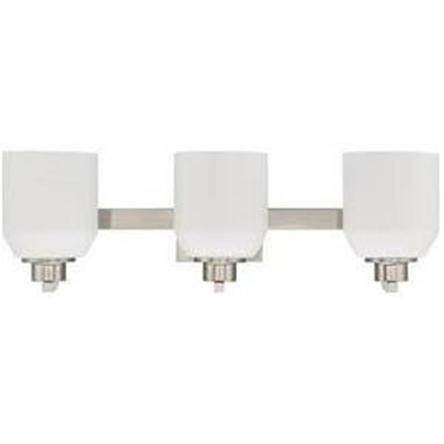 Luminance F19033-80 Vanité en Quartz à 3 Lumières avec Verre Opale